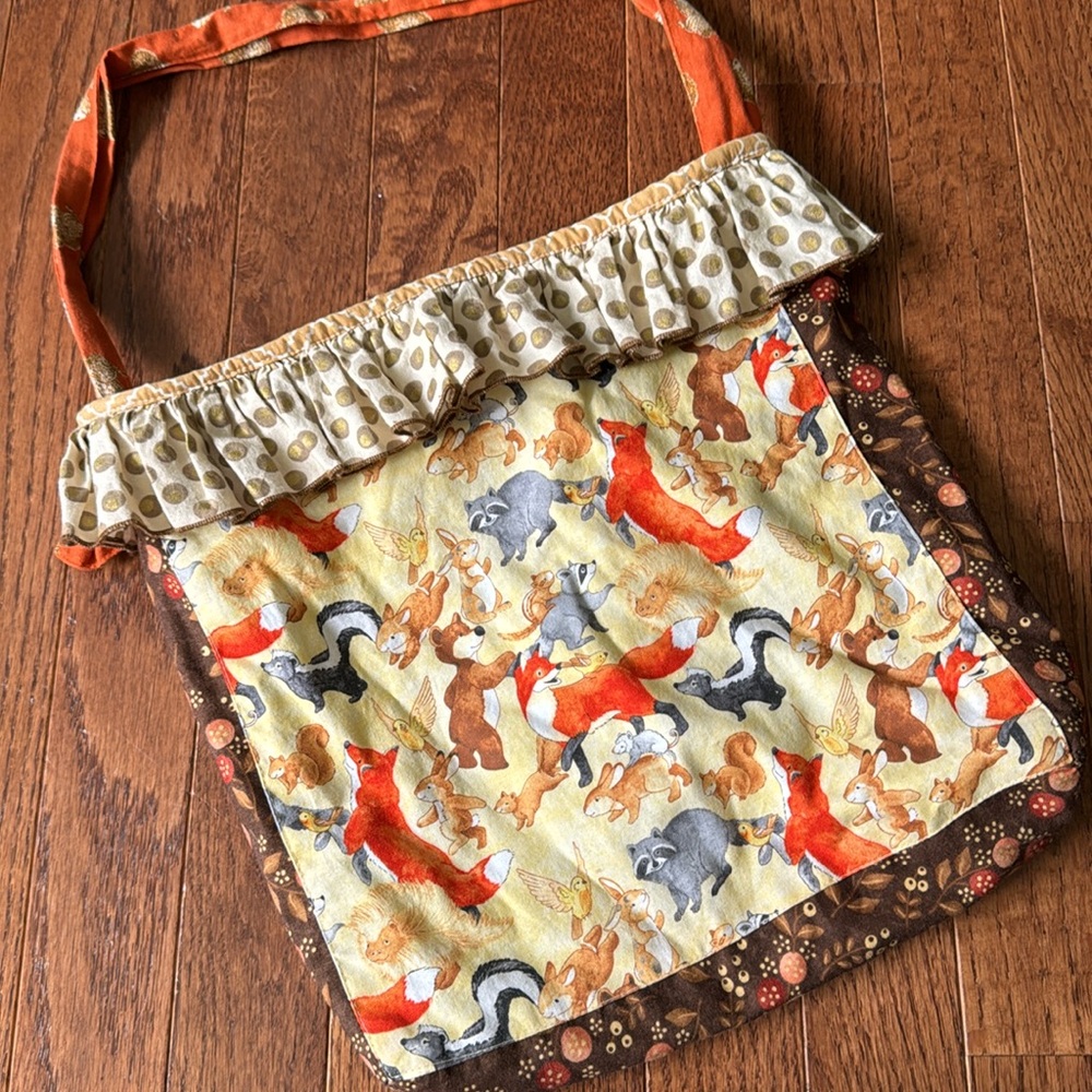 Matilda Jane platinum fall animal tote bag - Picture 3 of 3